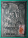 MAX CARD LEONARDO DA VINCI 25 LIRE REPUBLICA ITALIANA CONGRESSO NAZIONALE DI MEDICINA LEGALE 1953 - Maximumkaarten