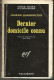 SÉRIE NOIRE, N°1086: "Dernier Domicile Connu" Joseph Harrington, 1ère édition Française 1966 (voir Description) - Série Noire