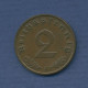 Deutsches Reich 2 Reichspfennig 1938 J, J 362 Ss+ (m3657) - 2 Reichspfennig