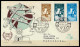 Spain Year 1955 / 100th Anniversary Of The Telegraph - Traveled First Day Cover - FDC