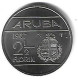 *Aruba 2,50 Florin  1987 Km 6  Bu - Aruba