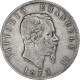 Italie, Vittorio Emanuele II, 5 Lire, 1873, Milan, Argent, TB+, KM:8.3 - 1861-1878 : Victor Emmanuel II