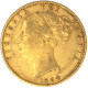 Royaume-Uni-Souverain Victoria  1864 Londres - 1 Sovereign