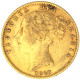 Royaume-Uni-Souverain Victoria 1860 Londres Type Large O - 1 Sovereign