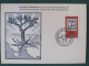 Turkey 1981 FDC Card Stamp On Stamp Ataturk Tree Map - Covers & Documents