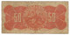 CUBA - 50 Centavos - 15.05.1896 - Pick: 46.a - El Banco Español De La Isla De Cuba - Cuba