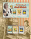 AUSTRALIA 2024 Nostalgic Tinned FRUIT LABELS SET,Pineapple,Peach,Pear, MINISHEET ,STAMP PACK MNH (**) - Nuevos