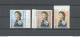 1962-73 HONG KONG, SG 206a-207a-208ab, Senza Il Colore Giallo - Pale Yellow Omitted - Regina Elisabetta - 3 Valori - MNH - Andere & Zonder Classificatie