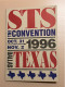 Mint USA UNITED STATES America STS Prepaid Phonecard, TEXAS Lone Star STS Fall Convention, Set Of 1 Mint Die-Cut Jumbo - Andere & Zonder Classificatie