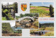 PREHISTOIRE PEINTURE DE BISON - FLAMME LES EYZIES 1993 SUR CARTE LE PAYS VERT DE CORREZE, EDITION FRANCE REGARD EGLETONS - Préhistoire