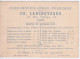 CALENDRIER - 1880 - CORDONNERIE ANGLO - FRANÇAISE - LARCHEVEQUE 12 RUE TURBIGO PARIS - CHAUSSURES FEMME HOMME - Small : ...-1900