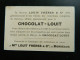 CHROMO  CHOCOLAT LOUIT    L'ESPRIT DES CHOSES    QUI SE RESSEMBLE S'ASSEMBLE ( 10,5   X 7 Cms) - Louit