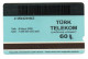 Main Doigt Télécarte Magnétique  Turks Phonecard  (D 1056) - Turquie