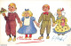 ENFANTS EN HABIT DE FETE FILLETTE AVEC POUPEE ILLUSTRATION SCHOENPFLUG - Schönpflug, Fritz