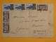 DJ 5  GABON AEF  BELLE  LETTRE   1931  LIBREVILLE  A  BORDEAUX  FRANCE  +CIRE ROUGE + AFFRANC. INTERESSANT - Cartas & Documentos