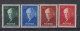 NOORWEGEN - Michel - 1940 - Nr 211/14 - MH* - Unused Stamps