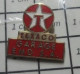 1517 Pin's Pins : BEAU ET RARE / CARBURANTS / GARAGE TEXACO EMD S.A. - Kraftstoffe