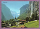 Lauterbrunnen Kirche Mit Staubbachfall - Lauterbrunnen