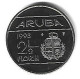 *Aruba  2,5 Florin    1993  Km 6   Bu - Aruba