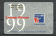 France   Laissez Passer Type 2 Paris Philexfrance 2 Au 11/7/1999  Neuf   B/ TB  Voir Scans - Briefmarkenmessen