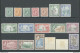 1938-52 JAMAICA - Stanley Gibbons N. 121-133a - Serie 18 Valori - MNH** ( 16 Valori) - MH* (5 Scellini E 10 Scellini) - Altri & Non Classificati