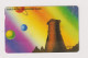 SOUTH KOREA - Tower And Planets Magnetic Phonecard - Korea (Süd)