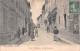 VIDAUBAN (Var) - La Rue Nationale - Pub Machine à Coudre Singer - Voyagé 1908 (2 Scans) André, 77 Rue De Sèvres Boulogne - Vidauban