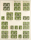 1945-46 SPECIALISED COLLECTION Of The 1945 Overprinted Stamps Includes Fancy Cancels, Varieties That Include 6pf & 12pf  - Other & Unclassified