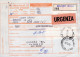 Italia (1991) - Bollettino Pacchi Urgente Da Milano Per Pietra Ligure - Postal Parcels