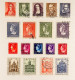 1941 - 1988 COMPREHENSIVE USED COLLECTION On Pages, Note 1940 Queen Imperf Set On Registered Cover, 1946 & 1949 Queen Hi - Autres & Non Classés