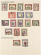 1939 - 1952 USED COLLECTION Of 75+ Stamps On Album Pages, Note 1945 'B.M.A.' Set, 1947 Crown Colony Opt'd Set, Plus 50c  - Borneo Septentrional (...-1963)