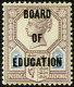 BOARD OF EDUCATION 1902 5d Dull Purple And Blue, SG O81, Mint Lightly Hinged, Large Part OG. Wenvoe Certificate. Cat Â£5 - Other & Unclassified