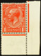 1912-24 1d Orange - Vermilion, Wmk Simple Cypher, Spec N16(15), Never Hinged Mint From The Low-right Corner. Copy Of Roy - Zonder Classificatie