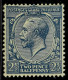 1912-24 2Â½d Indigo-blue (the 1920 Toned Paper) Wmk Cypher, Spec N21(15), Never Hinged Mint With Two Royal Philatelic So - Zonder Classificatie