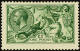 1913 Â£1 Dull Blue-green Waterlow Seahorse, SG 404, Mint Large Part OG. Fresh, Cat Â£2800 - Zonder Classificatie