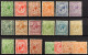 1924-26 Block Cypher Set, Plus Inverted And Sideways Sets, Never Hinged Mint. Cat. Â£540. (19 Stamps) - Ohne Zuordnung