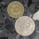 Saar / Saarland LOT (2) : 10 Franken 1954  & 100 Franken 1955 - Kiloware - Münzen