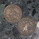  Espagne / Spain, , 5 Centimos, 1868 & 1870, , Bronze, ,
KM# - Otros & Sin Clasificación