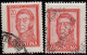 Argentine 1966. ~ YT 781 (ar 3) + 782 - San Martin - Used Stamps