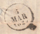 1827 - Lettre En Français De SANTANDER, Espagne Vers BORDEAUX, France - Entrée Par Bayonne - Taxe 8 - ...-1850 Voorfilatelie