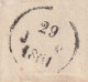 Delcampe - 1830 KWIV - Lettre En Français 3 Pages De CALCUTTA, Inde Vers BORDEAUX, France - PAYS D' OUTREMER PAR NANTES - ...-1852 Prephilately