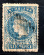 Timbre ST Helene YT N° 2 - Année 1862 - Faciale: SIX PENCE - Oblitéré Côte 200€ - Saint Helena Island