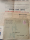 Enveloppe + Documents, Neolube, Huile Pour Moteurs 1953 - Brieven En Documenten
