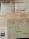 Enveloppe + Documents, Neolube, Huile Pour Moteurs 1953 - Storia Postale