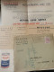 Enveloppe + Documents, Neolube, Huile Pour Moteurs 1953 - Brieven En Documenten