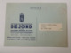 Entier Postaux, Établissements Dejond, Anvers 1953 - Postcards 1934-1951