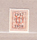 1957 Nr PRE667(*) Zonder Gom.Heraldieke Leeuw:10c.Opdruk 1957-1958. - Typografisch 1951-80 (Cijfer Op Leeuw)