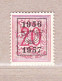 1956 Nr PRE661(*) Zonder Gom.Heraldieke Leeuw:20c.Opdruk 1956-1957. - Sobreimpresos 1951-80 (Chifras Sobre El Leon)