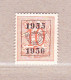 1955 Nr PRE653(*) Zonder Gom.Heraldieke Leeuw:10c.Opdruk 1955-1956. - Typos 1951-80 (Chiffre Sur Lion)