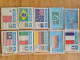 RARE : Cartes Maximum (160) Oblitérées Premier Jour - Drapeaux Nations Unies NY - 1980-89 - Altri & Non Classificati